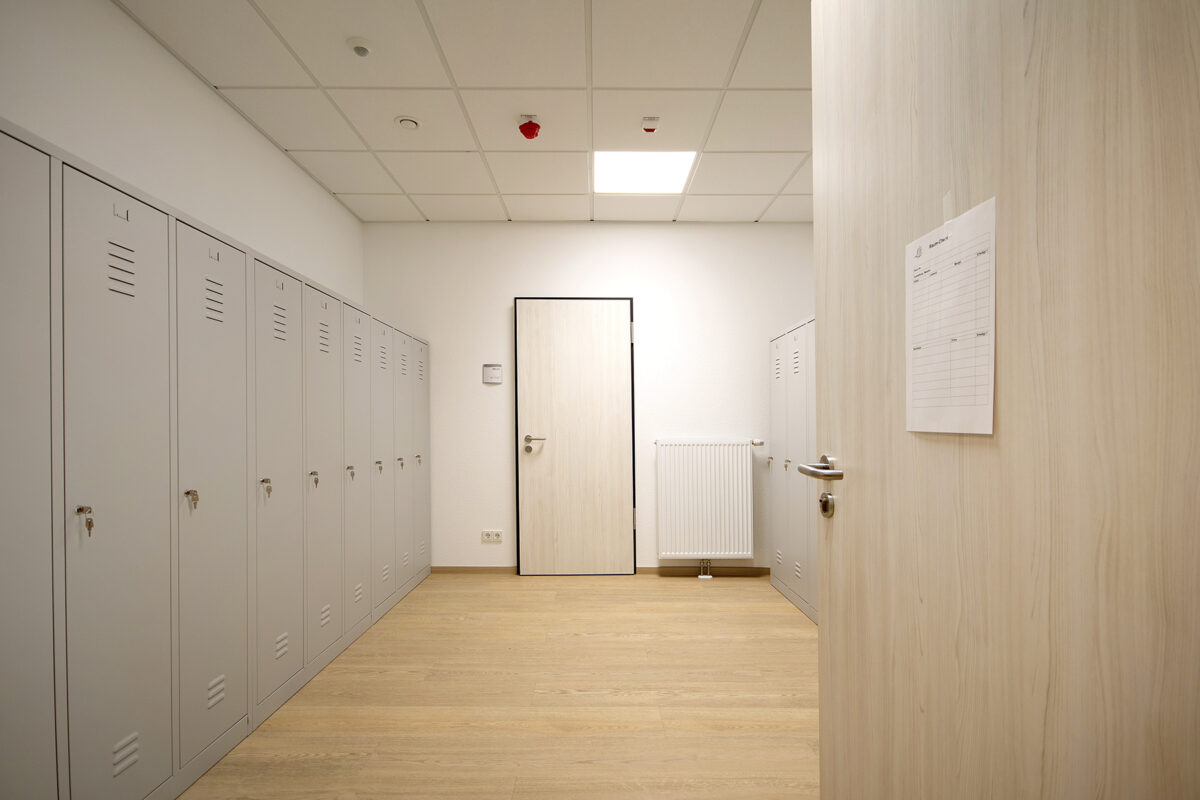 Innenansicht des Seniorenzentrum in Osburg. Eine Referenz von Holzbau Henz.