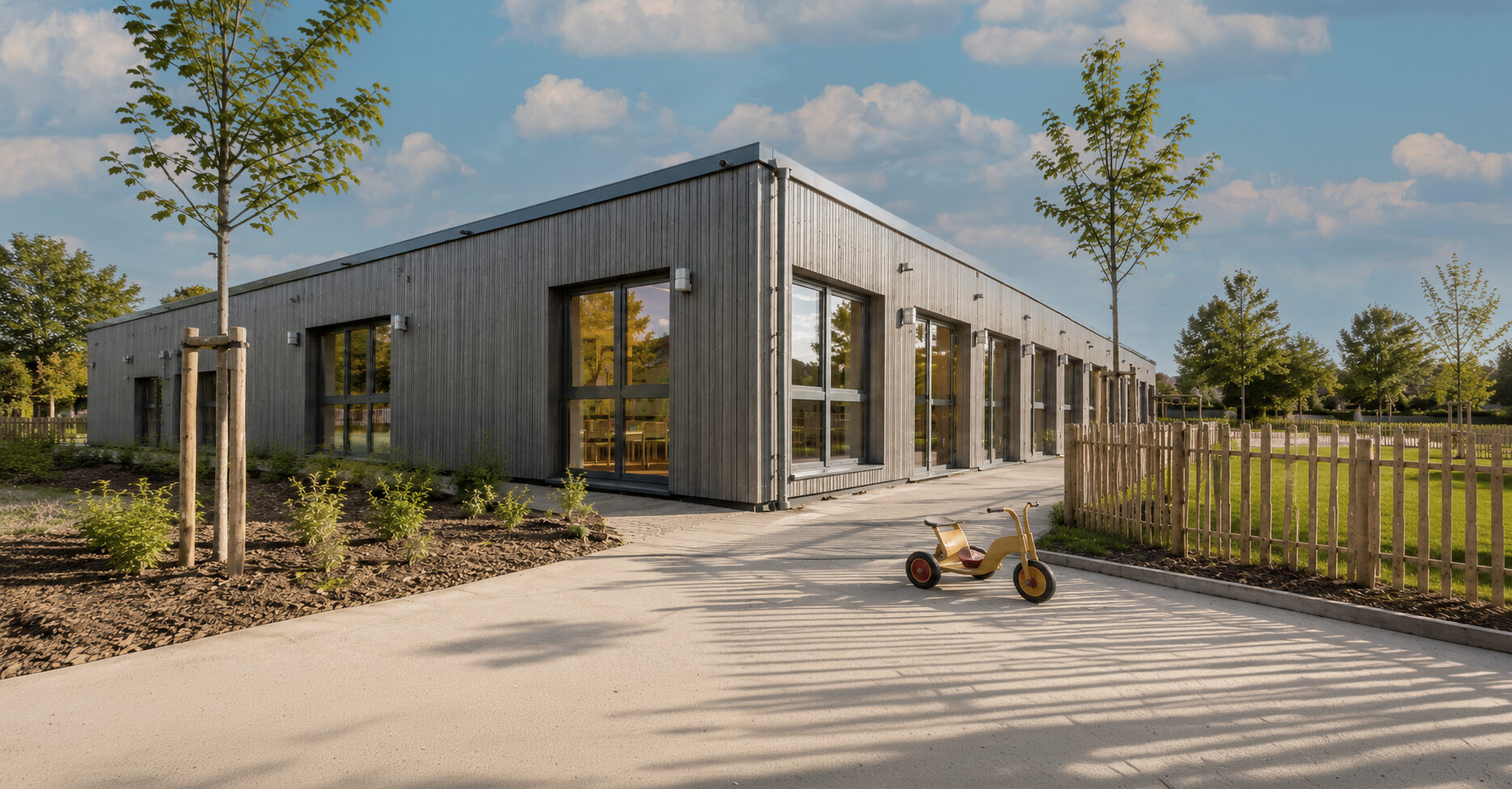 Visualisierung unserer modularen KITA