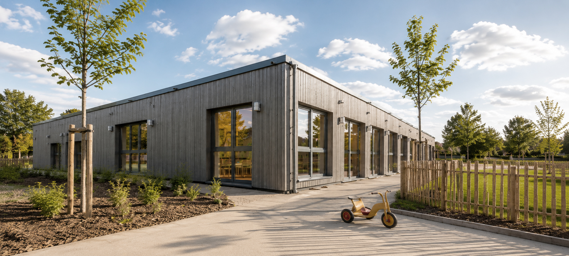 Visualisierung unserer modularen KITA